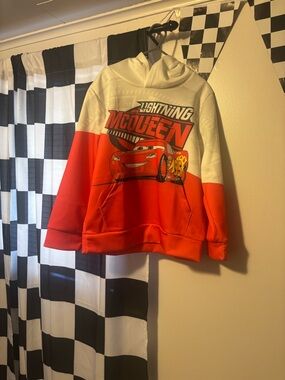Disney Pixar Cars Lightning McQueen Kids Sweater